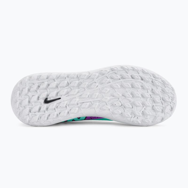 Scarpe da calcio per bambini Nike Jr Mercurial Vapor 15 Club TF iper turchese/nero/bianco/fucsia dream 5