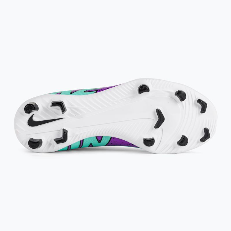 Scarpe da calcio per bambini Nike Jr Mercurial Superfly 9 Club FG/MG iper turchese/nero/bianco/fucsia dream 5