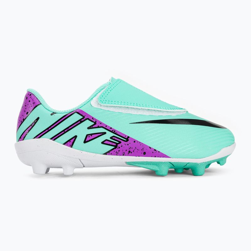 Scarpe da calcio per bambini Nike JR Mercurial Vapor 15 Club MG iper turchese/nero/bianco/fucsia dream 2