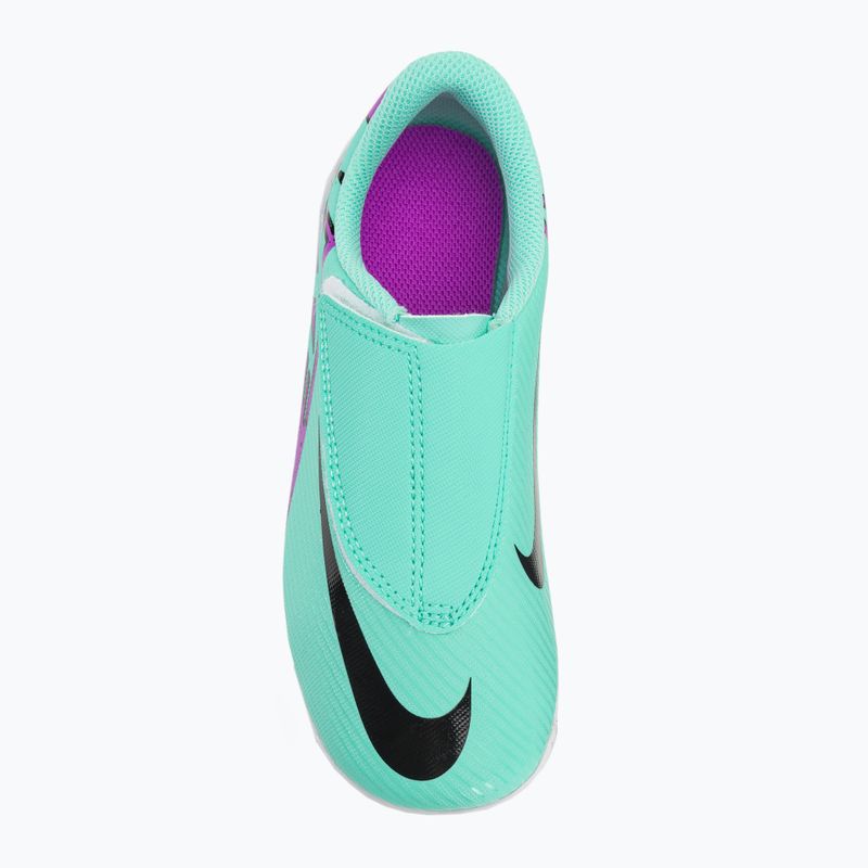 Scarpe da calcio per bambini Nike JR Mercurial Vapor 15 Club MG iper turchese/nero/bianco/fucsia dream 6
