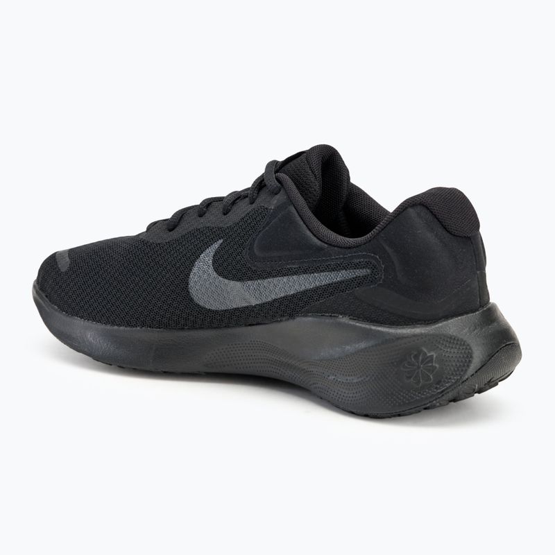 Scarpe da corsa uomo Nike Revolution 7 nero/di noir 3