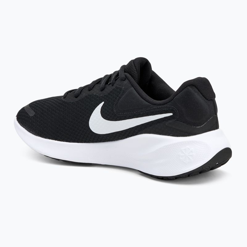 Nike Revolution 7 scarpe da corsa donna nero/bianco 3