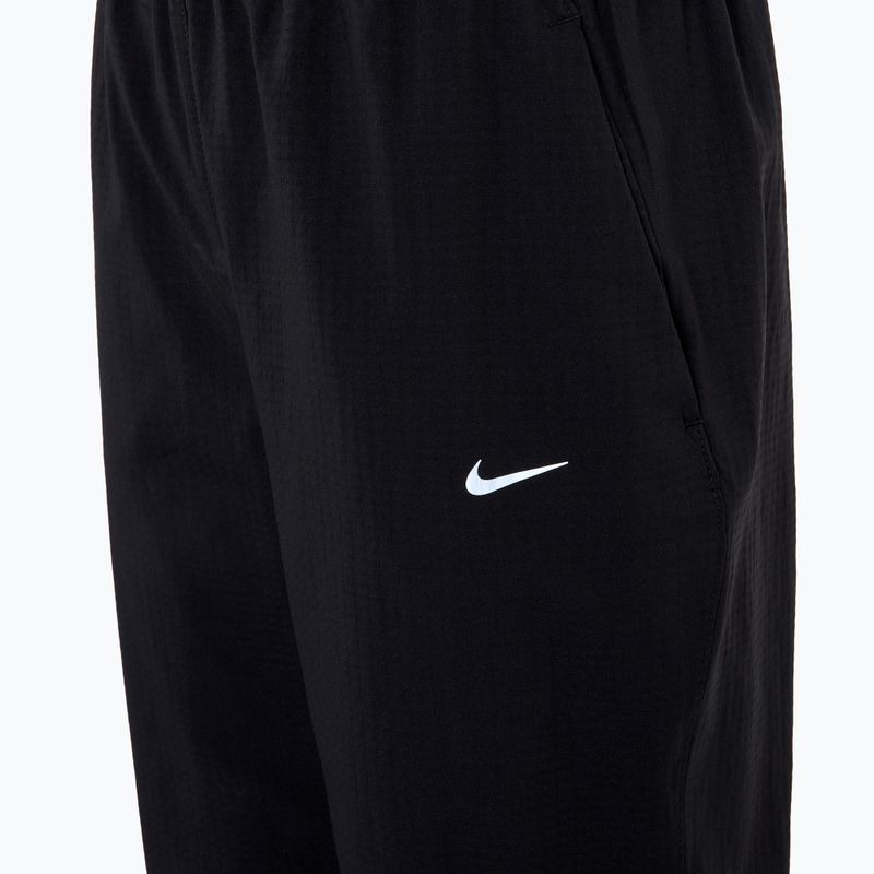 Pantaloni da corsa donna Nike Dri-Fit Fast Mid-Rise 7/8 nero 3