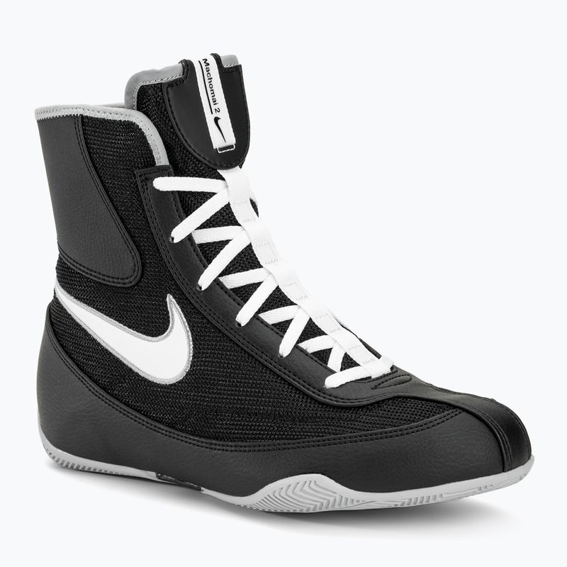 Nike Machomai 2 nero / bianco lupo grigio scarpe da boxe