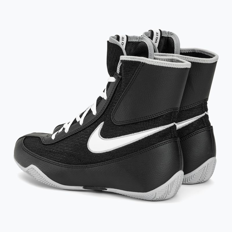 Nike Machomai 2 nero / bianco lupo grigio scarpe da boxe 3