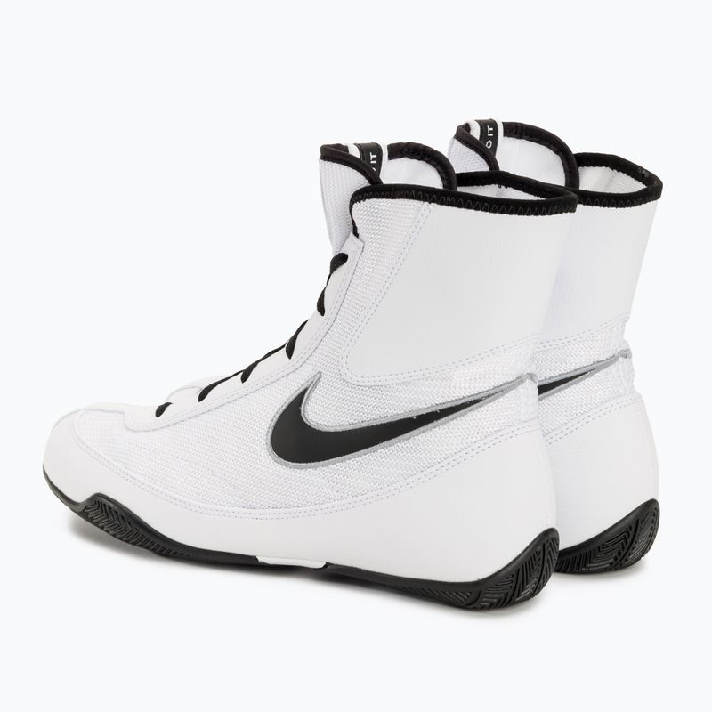 Nike Machomai 2 SE bianco/nero/grigio lupo scarpe da boxe 3