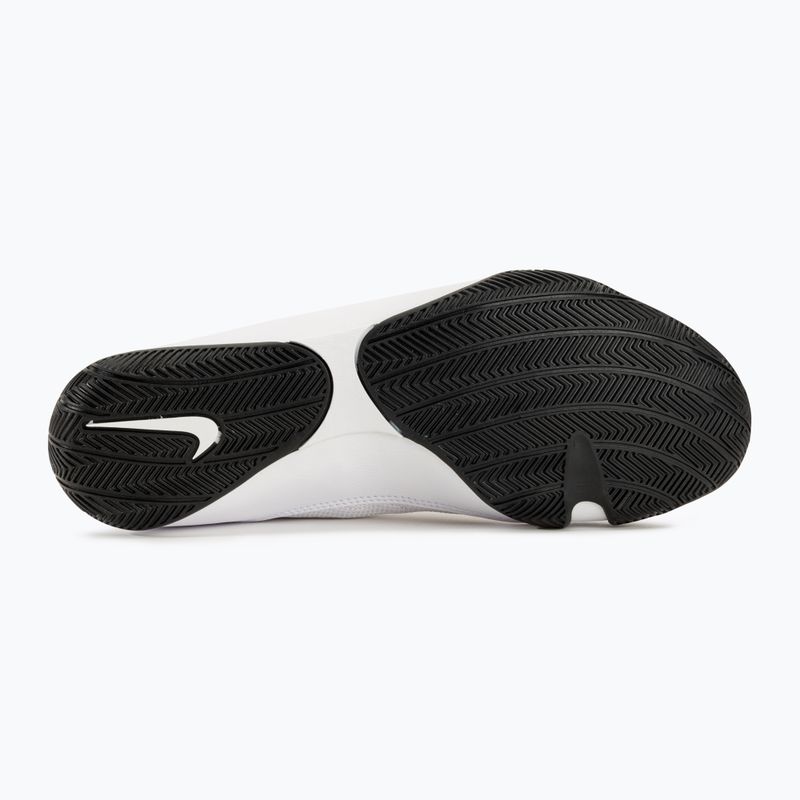 Nike Machomai 2 SE bianco/nero/grigio lupo scarpe da boxe 5