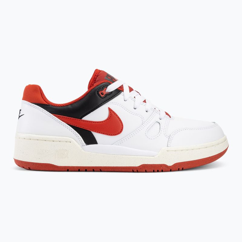 Uomo Nike Full Force Low bianco/nero/team orange/polar scarpe 2
