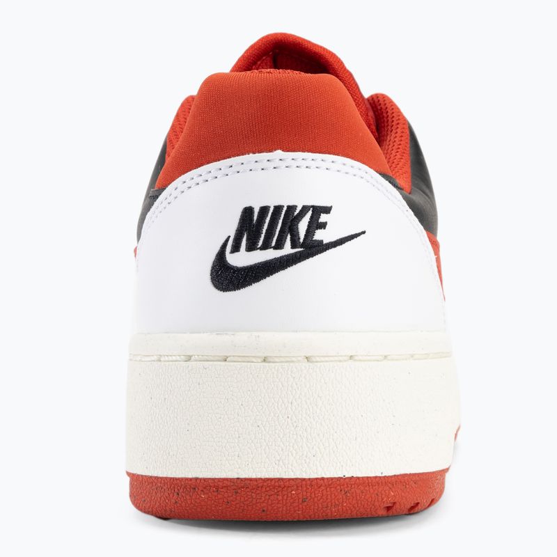 Uomo Nike Full Force Low bianco/nero/team orange/polar scarpe 6