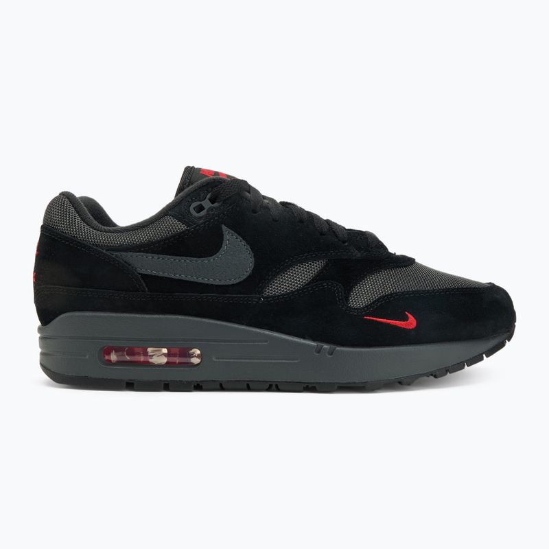 Scarpe da uomo Nike Air Max 1 black/university red/anthracite 2