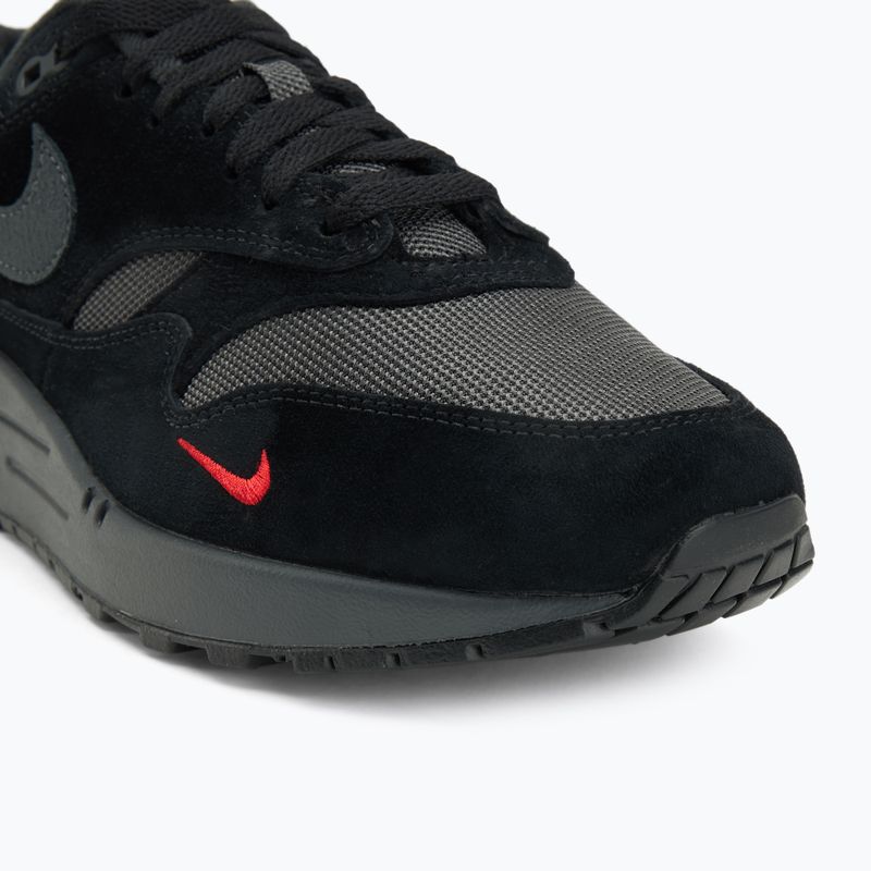 Scarpe da uomo Nike Air Max 1 black/university red/anthracite 7
