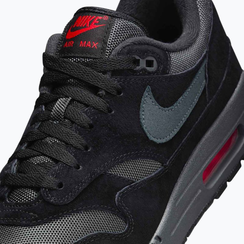 Scarpe da uomo Nike Air Max 1 black/university red/anthracite 8