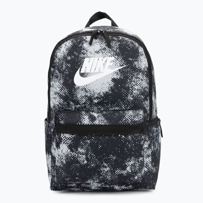 Zaino Nike Heritage 25 l, bianco/nero/bianco scuro