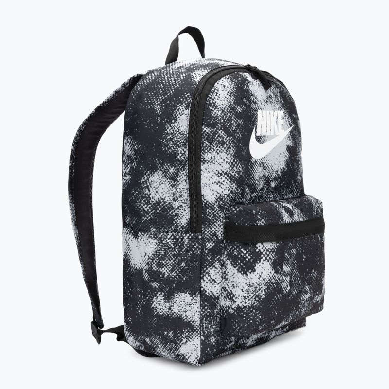 Zaino Nike Heritage 25 l, bianco/nero/bianco scuro 2