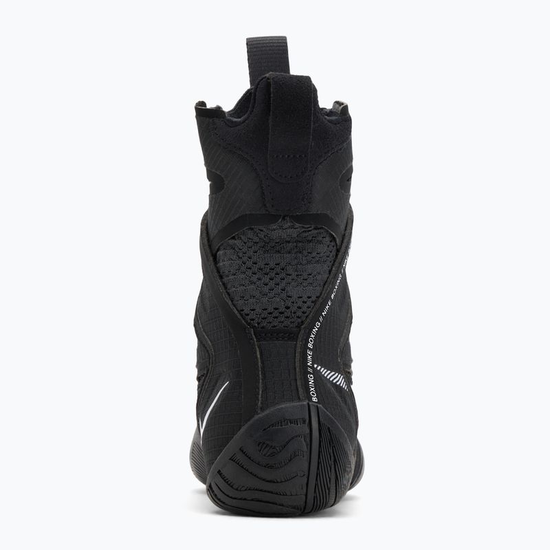 Nike Hyperko 2 nero / bianco fumo grigio scarpe da boxe 5