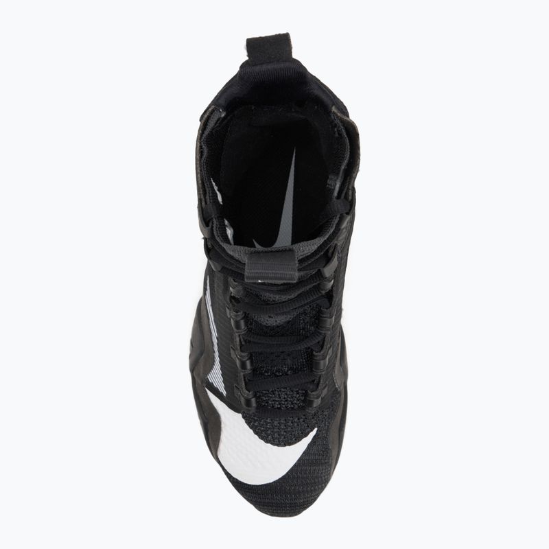 Nike Hyperko 2 nero / bianco fumo grigio scarpe da boxe 6