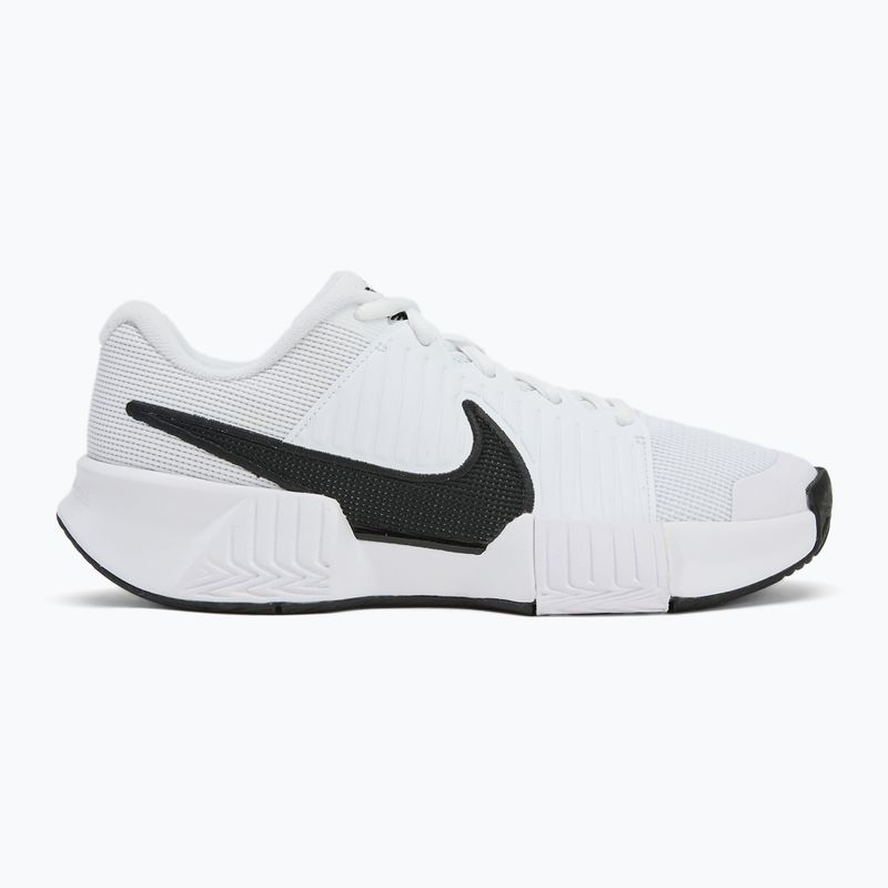 Scarpe da tennis da donna Nike GP Challenge Pro bianco/bianco/nero 2