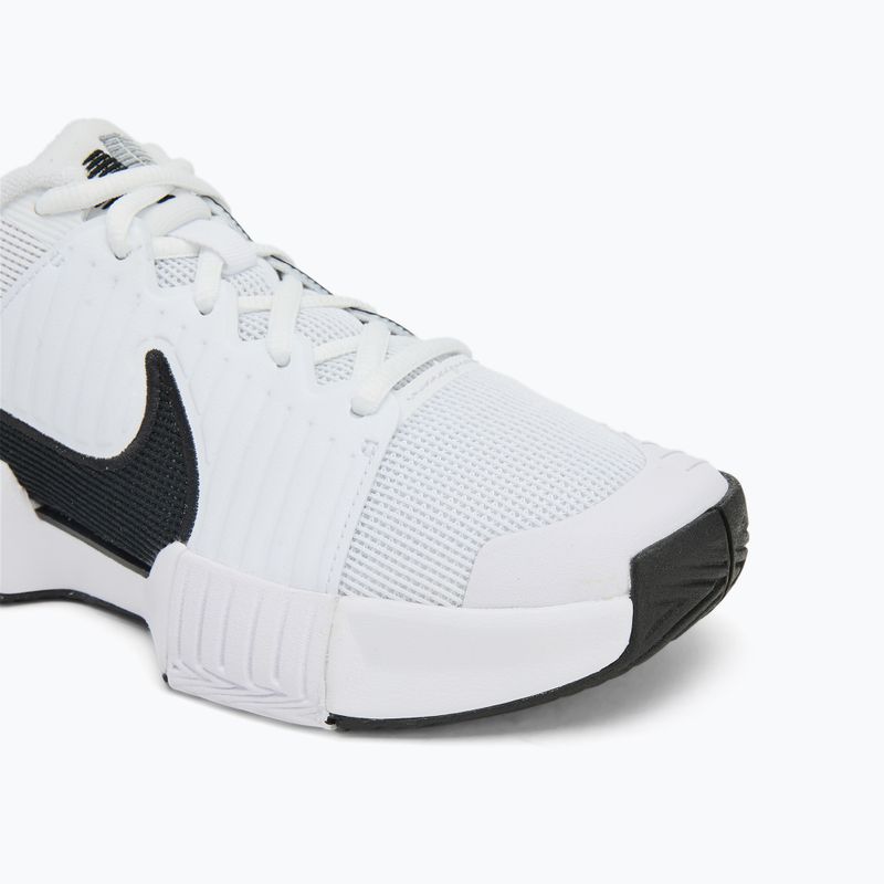 Scarpe da tennis da donna Nike GP Challenge Pro bianco/bianco/nero 7