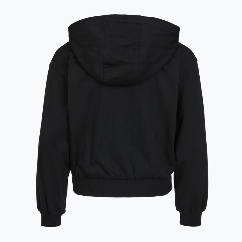 Felpa per bambini Nike Sportswear Full Zip Hoodie black/flat pewter 8