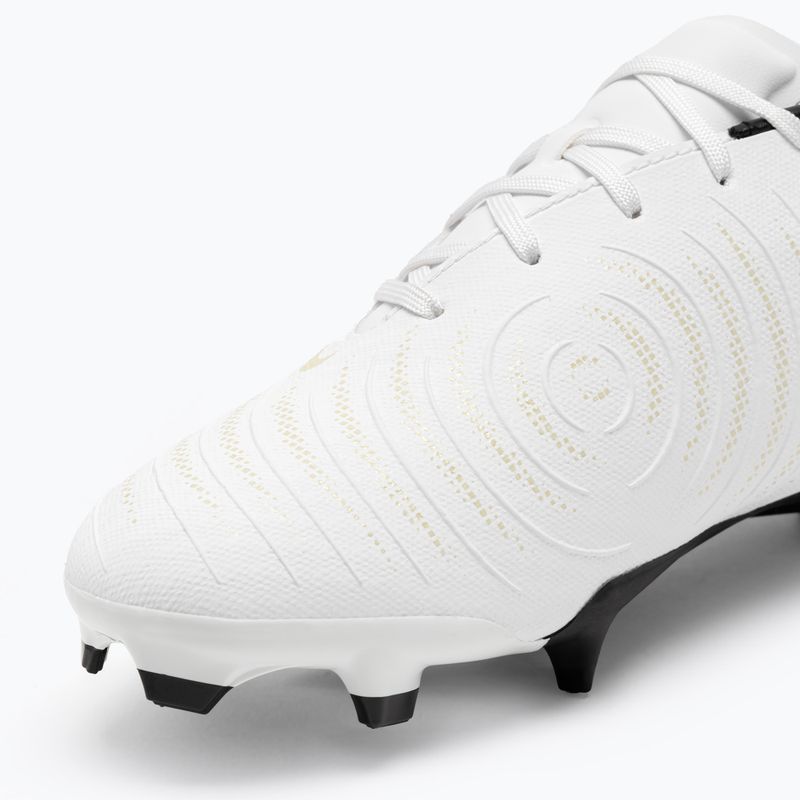 Nike Phantom GX II Academy FG/MG scarpe da calcio bianco / oro metallico coin / nero 7