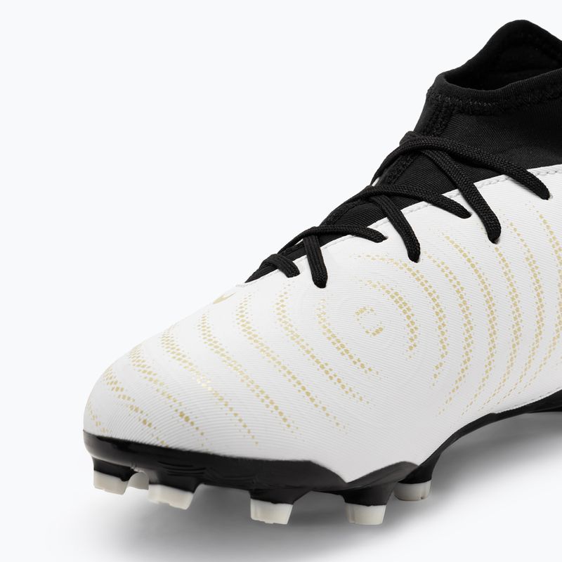 Nike Phantom Luna II Academy FG/MG Junior scarpe da calcio bianco / oro metallico / nero 7