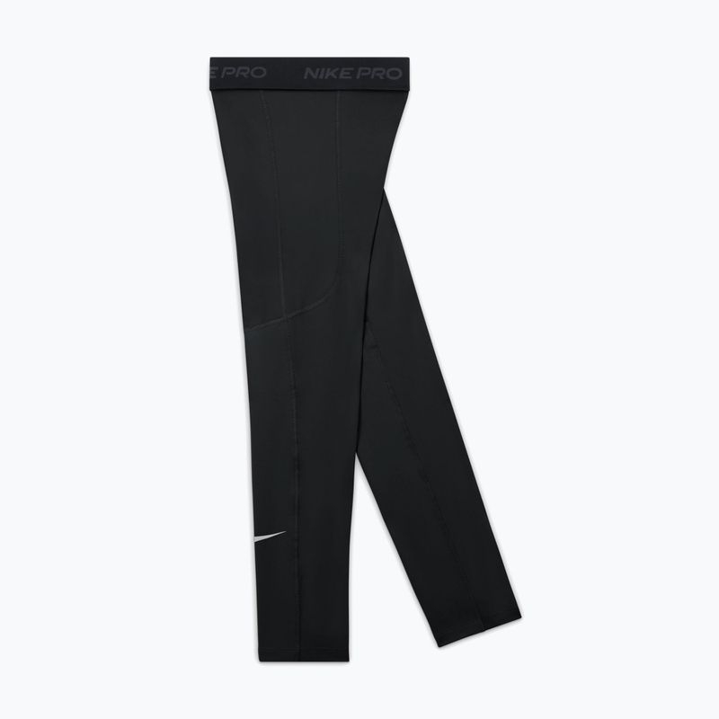 Leggings da bambino Nike Pro Dri-FIT black/black/white 8