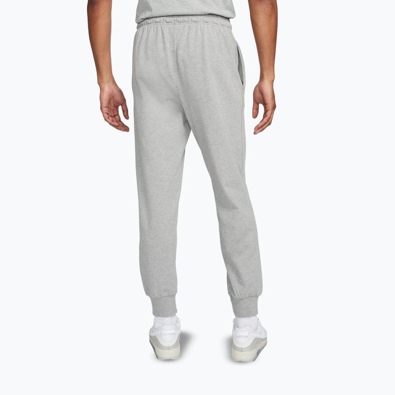 Pantaloni uomo Nike Club Knit Jogger dark grey heather/white 3
