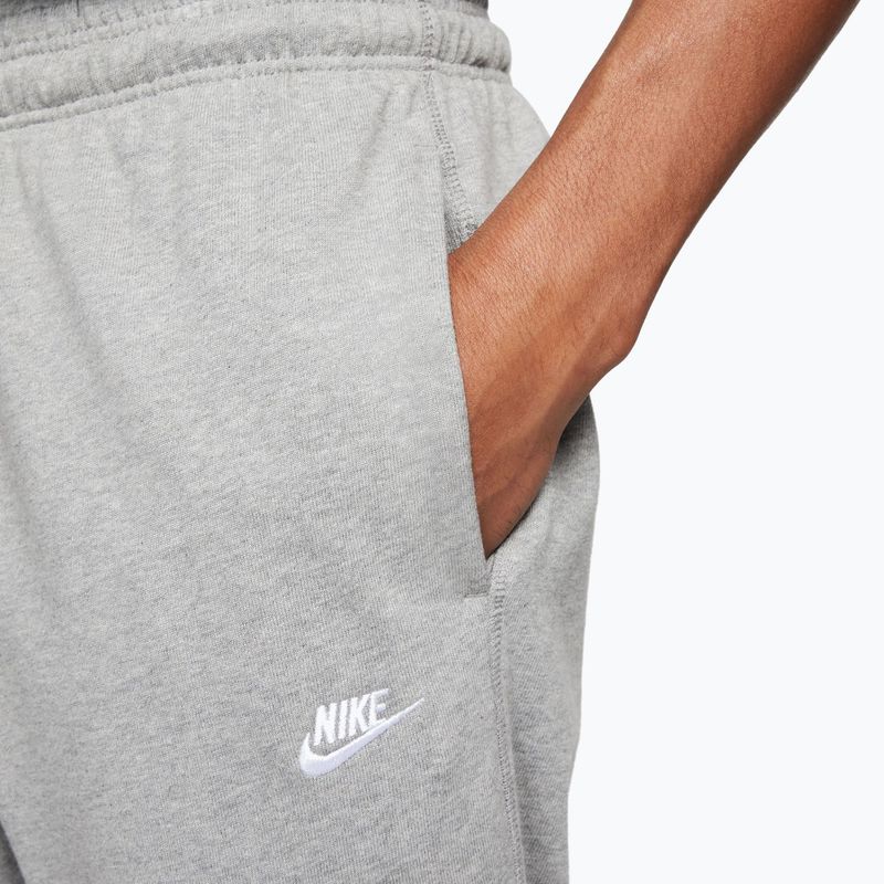 Pantaloni uomo Nike Club Knit Jogger dark grey heather/white 4