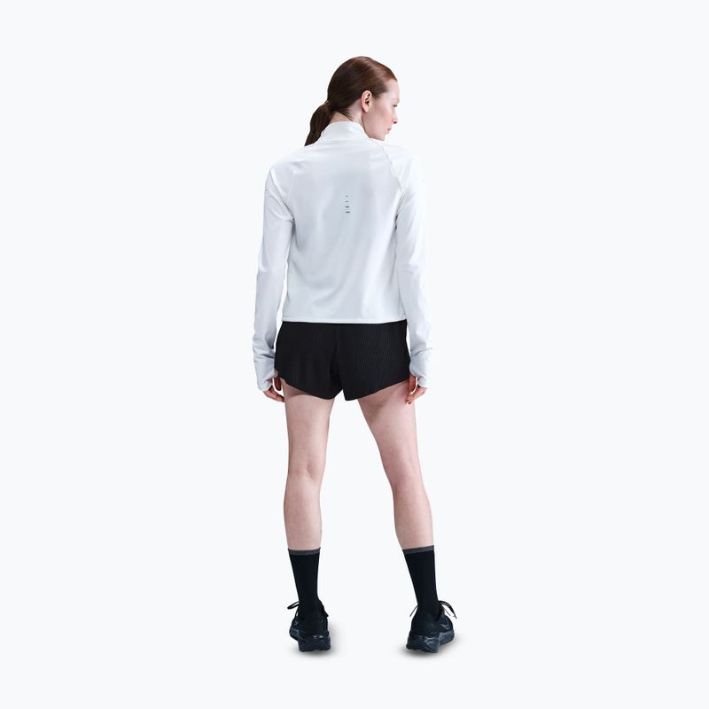 Pantaloncini running da donna Nike AeroSwift Dri-Fit ADV Mid-Rise 3" black/white 2