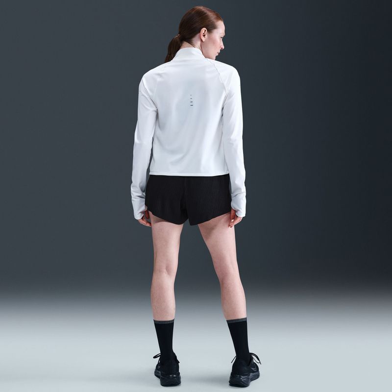 Pantaloncini running da donna Nike AeroSwift Dri-Fit ADV Mid-Rise 3" black/white 8