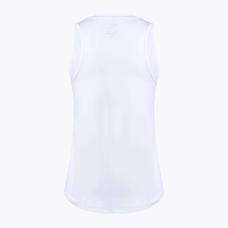 Canotta da allenamento donna Nike One Classic Dri-Fit bianco/nero 2