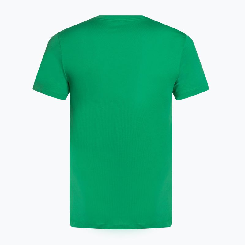 Maglietta da tennis da uomo Nike Court Dri-Fit Heritage verde stadio 2