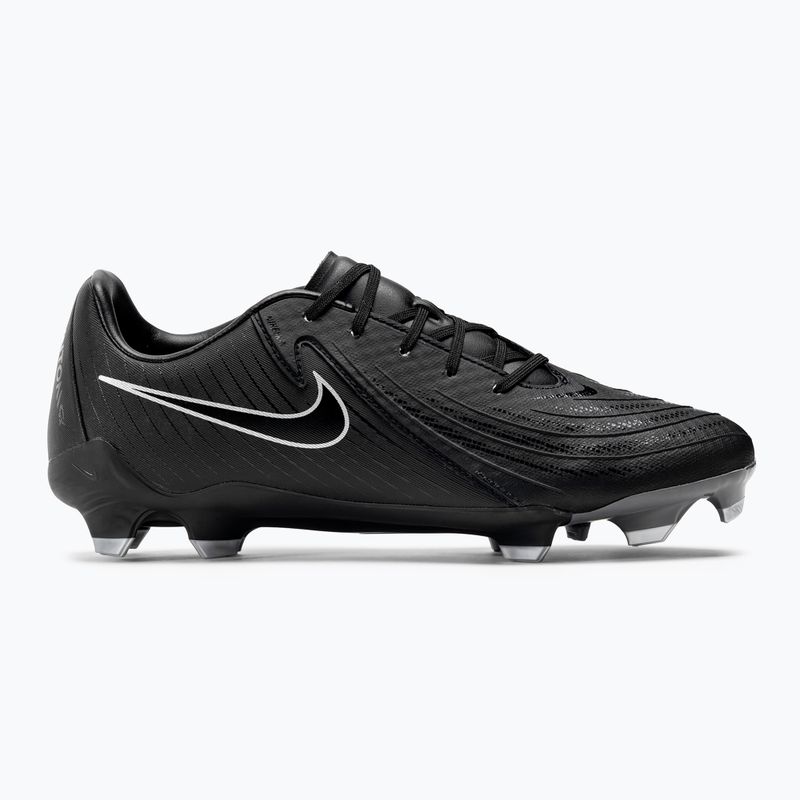 Nike Phantom GX II Academy FG/MG scarpe da calcio nero / nero 2