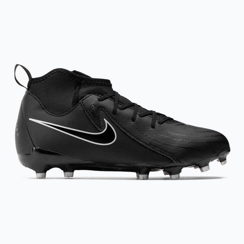 Nike Phantom Luna II Academy FG/MG Junior scarpe da calcio nero / nero 2