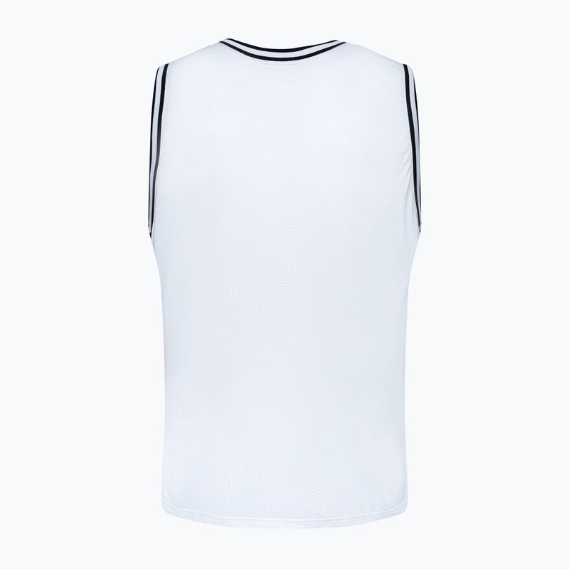 Maglia da basket da uomo Nike Dri-Fit DNA bianco / nero 2