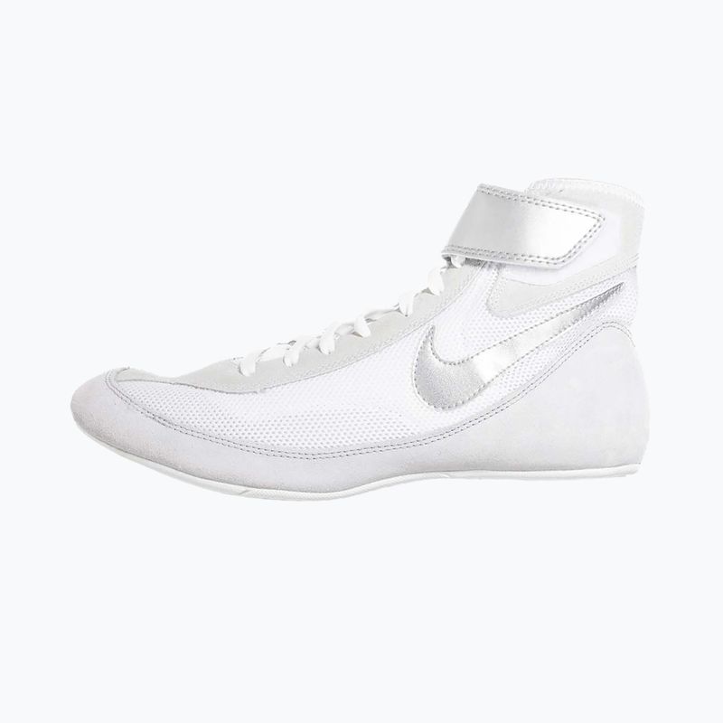Nike Speedsweep VII scarpe da wrestling per bambini bianco/argento metallico 9