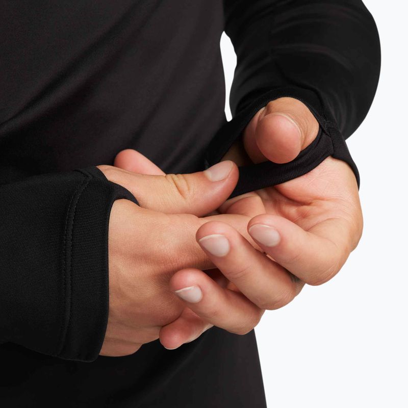 Maglia a maniche lunghe da calcio Nike Strike Dri-Fit 1/2 Zip Drill Top black/anthracite/white 5