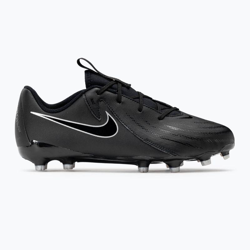 Nike Phantom GX II Academy FG/MG Junior scarpe da calcio nero/nero 2