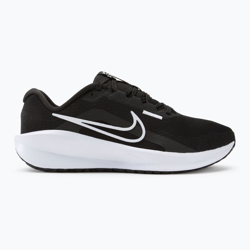 Scarpe da corsa da uomo Nike Downshifter 13 nero/bianco 2