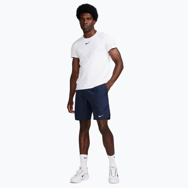 Pantaloncini da tennis Nike Court Dri-Fit Victory 9" uomo, ossidiana/bianco 2