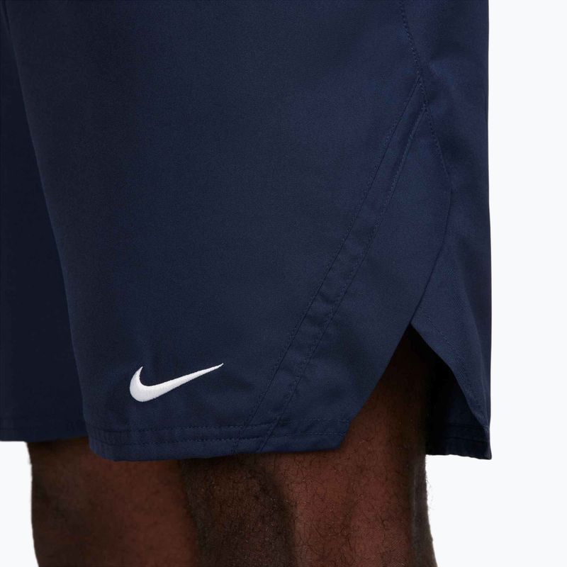 Pantaloncini da tennis Nike Court Dri-Fit Victory 9" uomo, ossidiana/bianco 8