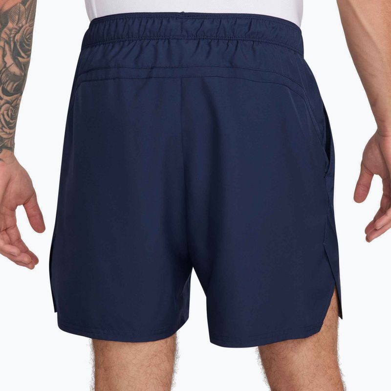 Pantaloncini da tennis uomo Nike Court Dri-Fit Victory 7" Obsidian/White 3