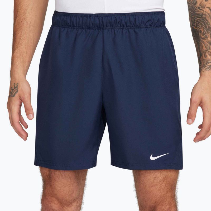Pantaloncini da tennis uomo Nike Court Dri-Fit Victory 7" Obsidian/White 4