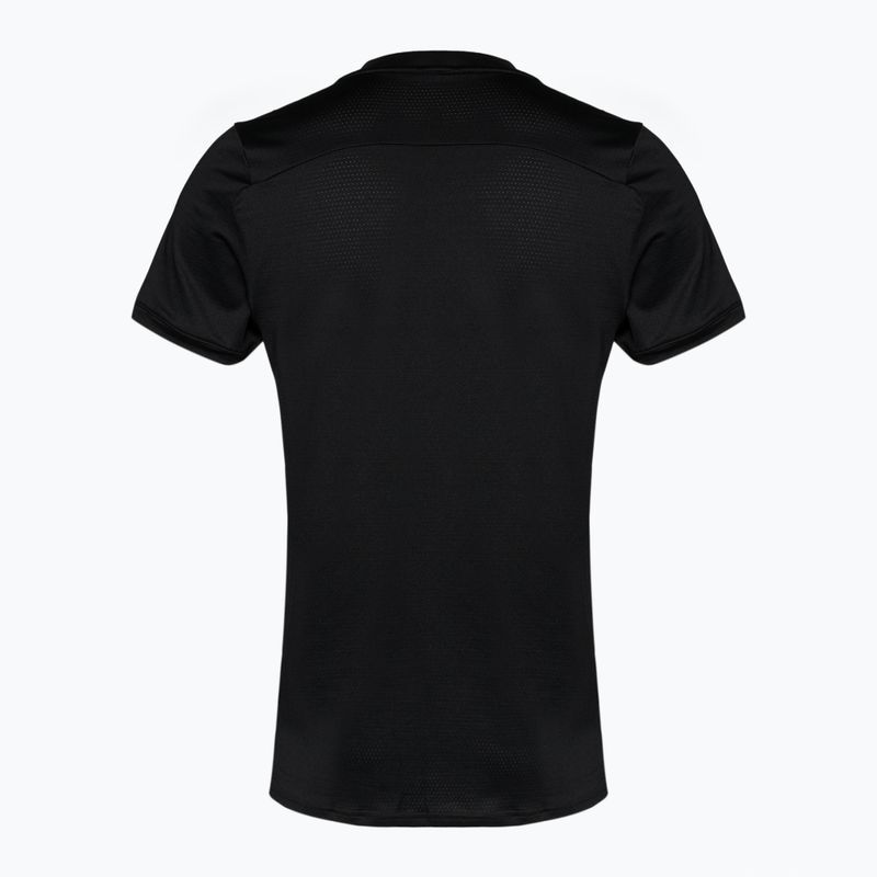 Maglietta da tennis Nike Court Dri-Fit Advantage uomo nero/bianco 2