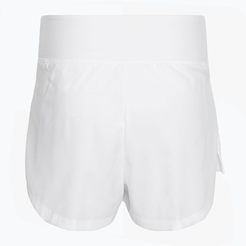 Pantaloncini da tennis Nike Court Dri-Fit Advantage donna bianco/bianco/nero 2