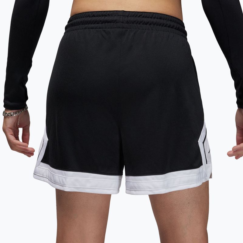 Pantaloncini da basket da donna Nike Jordan Sport Diamond 4" black/white/white/black 3