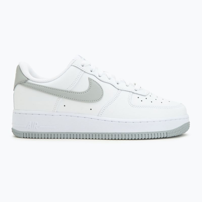 Scarpe da uomo Nike Air Force 1 '07 white/white/light smoke grey 2