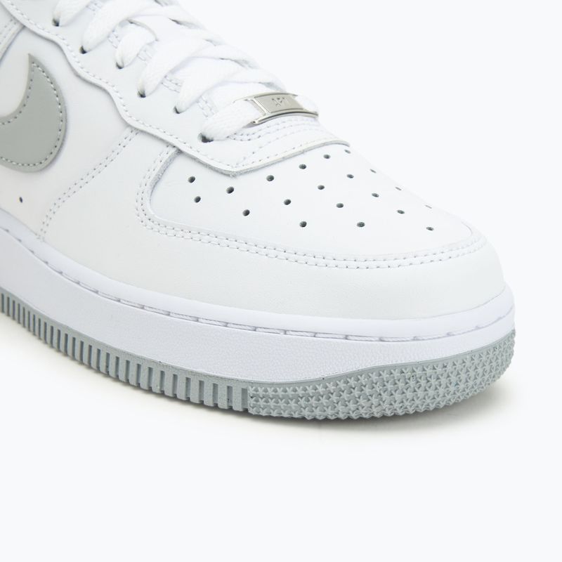 Scarpe da uomo Nike Air Force 1 '07 white/white/light smoke grey 7
