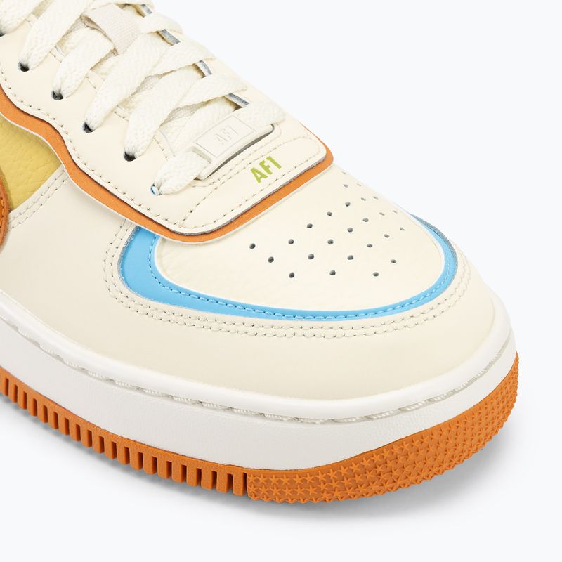 Nike Air Force 1 Shadow scarpe da donna latte di cocco/blu acquario/satellite 7