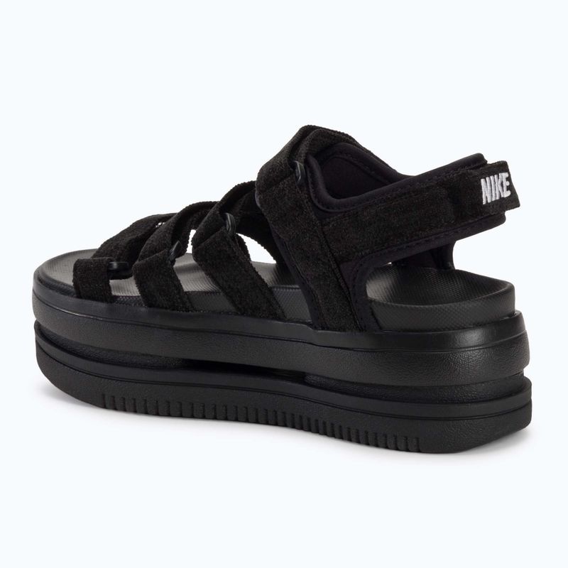 Nike Icon Classic SE nero/bianco sandali da donna 3